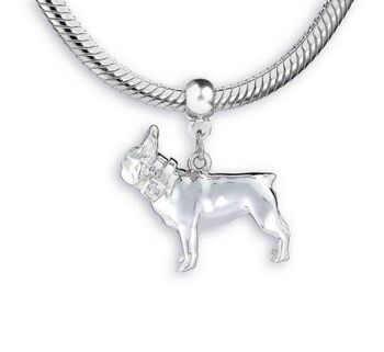 French Bulldog Sterling Silver Jewellery Charm, 5 of 12