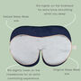 Deluxe Silk Sleep Mask By Holistic Silk, thumbnail 6 of 7