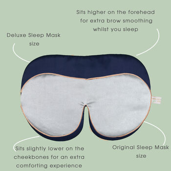 Deluxe Silk Sleep Mask By Holistic Silk, 6 of 7