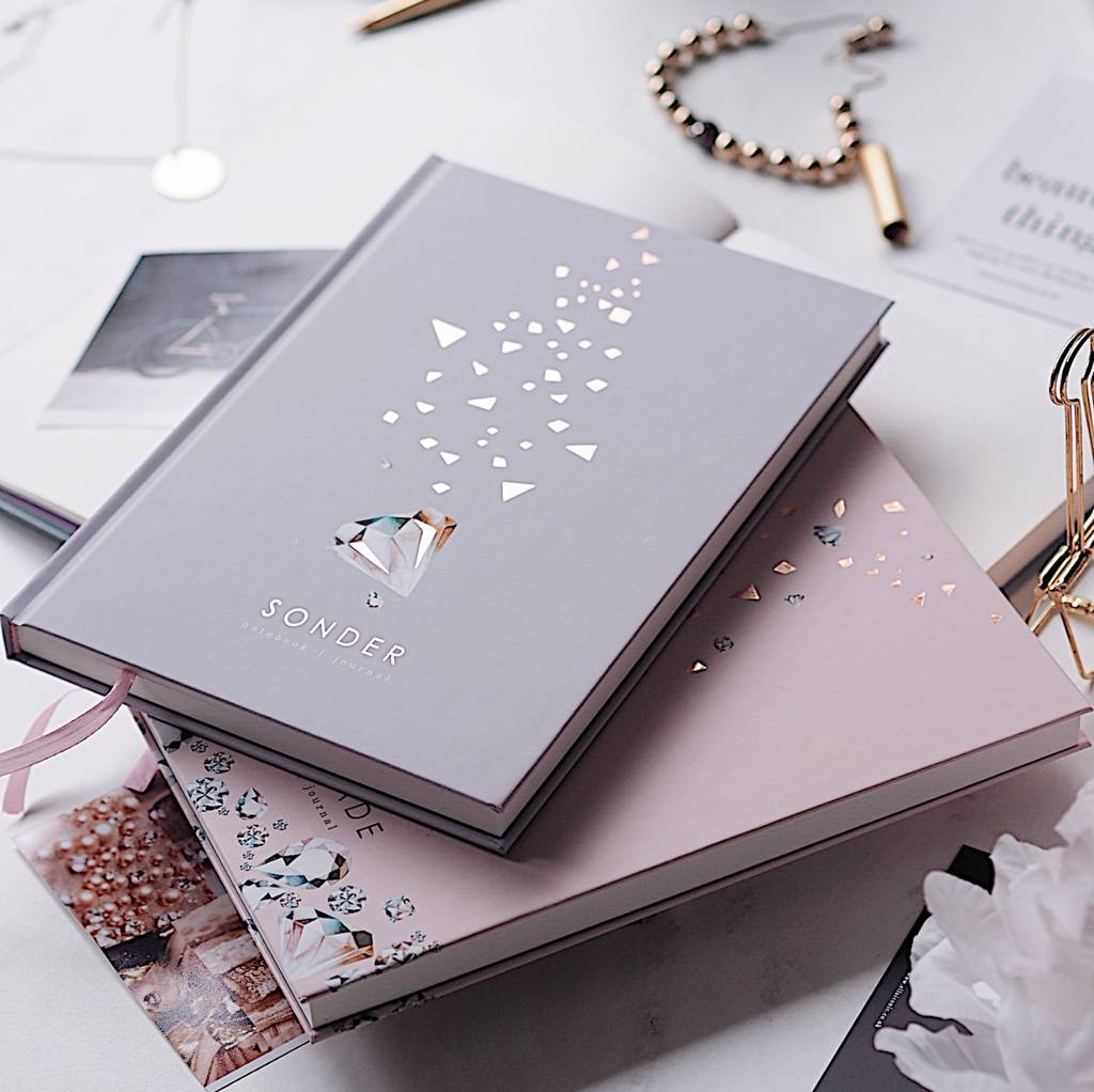 a5 notebook journal | self made by ella iconic | notonthehighstreet.com