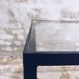 Tower Solid Glass Top Dining Table, thumbnail 4 of 5