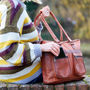 Personalised Leather Shoulder Bag, thumbnail 4 of 8