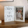 Personalised Wedding Photo Frame For Couple, thumbnail 2 of 5