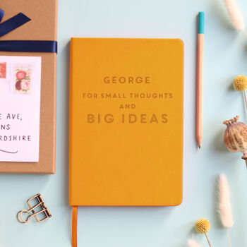 Big Ideas Personalised Luxury Notebook Journal, 2 of 12