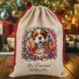 Personalised King Charles Spaniel In Christmas Lights, thumbnail 9 of 10
