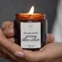 Jeremy Allen White Candle + Matches, The Bear Tv Show Gifts, thumbnail 1 of 10
