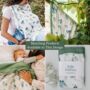 Forest Bamboo Organic Cotton Muslin Baby Blanket, thumbnail 5 of 5