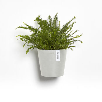 Ecopots Amsterdam Wall Pot Made From Recycled Plastic, 5 of 8