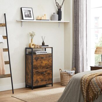 Shoe Cabinet Hallway Shoe Box Storage With Divider, 3 of 9