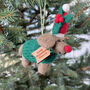 Personalised Dachshund Christmas Tree Decoration, thumbnail 1 of 2