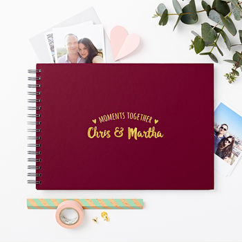Personalised Couple's 'Moments' Photo Album, 8 of 8