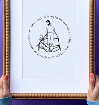 Personalised Story About Dad Print, 12 of 12