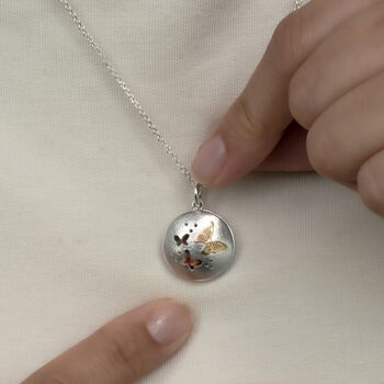 Personalised Butterfly Photo Locket, 3 of 6