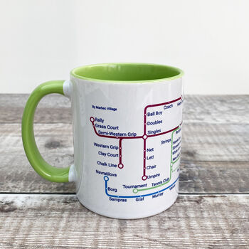 Tennis Metro Mug, 5 of 5