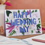 Happy Wedding Day Paper Cut Card, thumbnail 1 of 6
