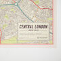 Vintage Map Of London Poster, thumbnail 9 of 9