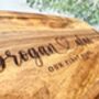 Our First Home Engraved Chopping Board, thumbnail 3 of 7