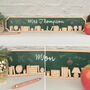 Personalised Teacher 3D Wood And Acrylic Classroom Sign, thumbnail 1 of 3