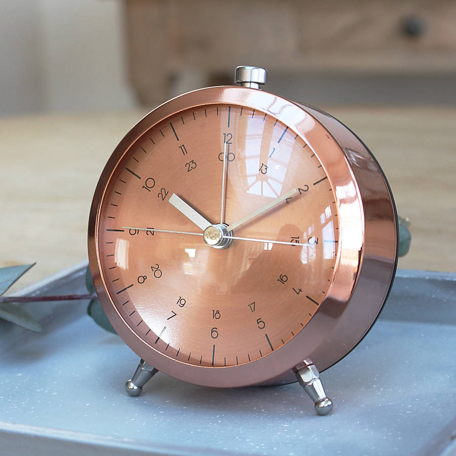 button alarm clock by marquis & dawe