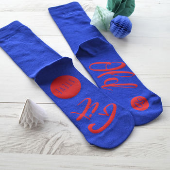 Old Git Personalised Birthday Socks, 2 of 2