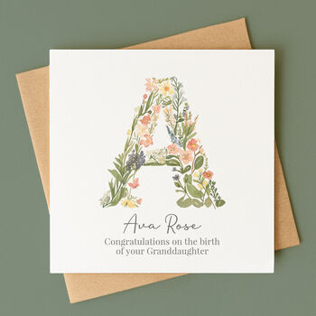 Personalised New Baby Grandparents Card, 2 of 5