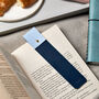 Personalised Embossed Leather Effect Bookmark, thumbnail 3 of 6