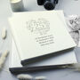 Personalised 25th Silver Wedding Anniversary Album, thumbnail 1 of 9