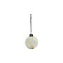 Glowi Large Gold, White And Silver Baubles Set Of Six, thumbnail 8 of 10