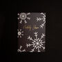Nadolig Llawen | Snowflakes | Foiled Christmas Card, thumbnail 2 of 5