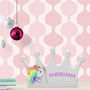 Personalised Princess Crown For Shelf Or Hanging, thumbnail 1 of 2