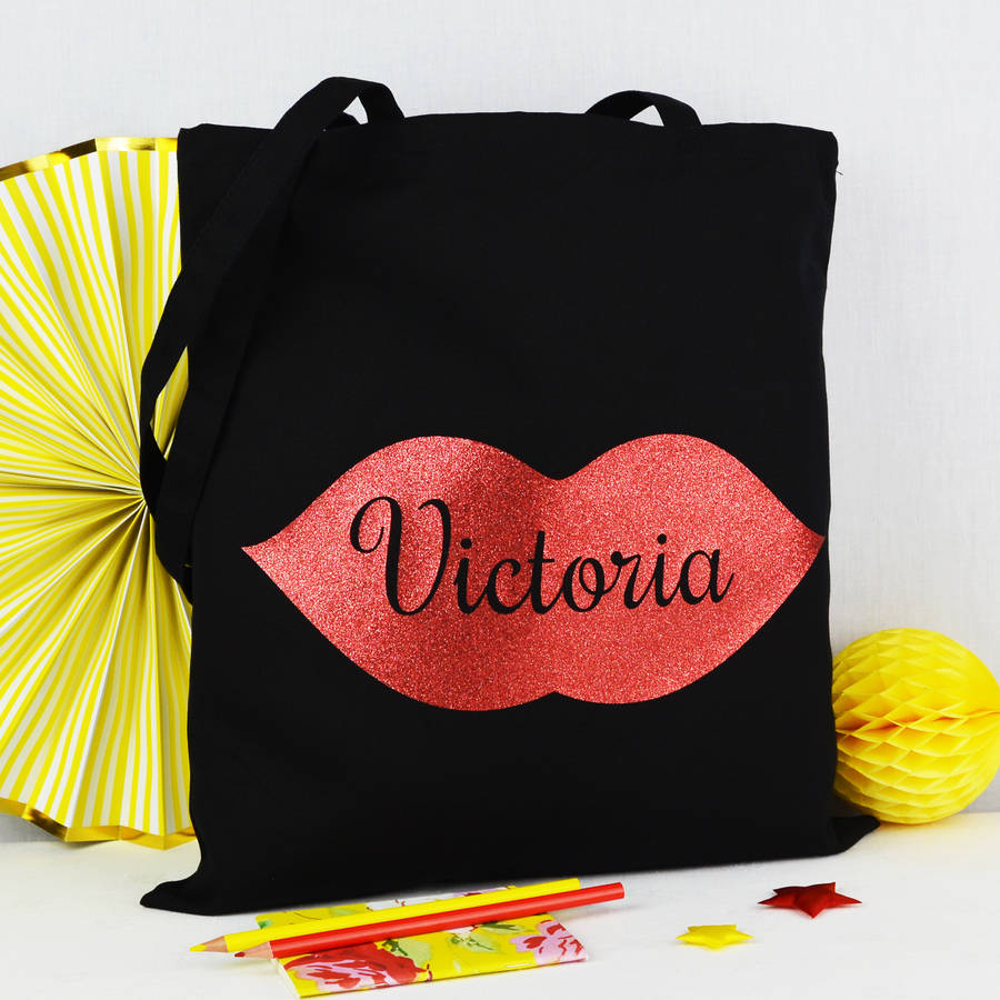 personalised tote shopping bags