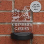Personalised Gnome Garden Sign, thumbnail 8 of 8