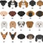 Personalised Dog Breed Ceramic Coaster, thumbnail 8 of 12