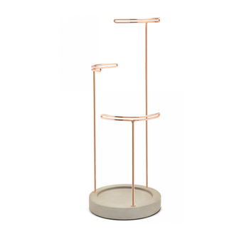 Concrete And Copper Jewellery Stand, 3 of 3