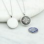 Personalised 1954 70th Enamelled Sixpence Necklace, thumbnail 4 of 7