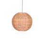 Guthrie Round Wicker Pendant Light Shade, thumbnail 2 of 5