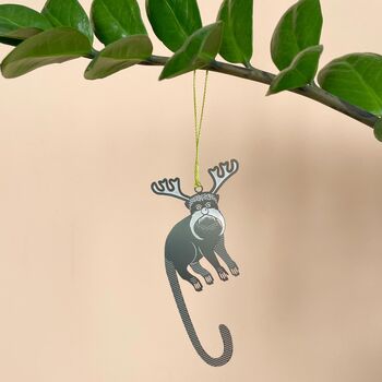 Tamarin Party Animal Christmas Tree Decoration, 2 of 4