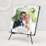 Wedding Anniversary Personalised Rock Photo Slate, thumbnail 1 of 6