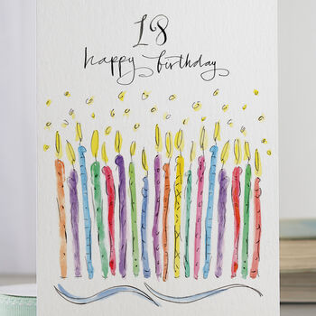 '18th Happy Birthday!' Milestone Birthday Card, 3 of 3