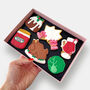 Personalised Festive Feast Letterbox Cookies, thumbnail 3 of 10