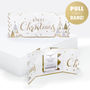 Pack Of Six Luxe Foil Christmas Cracker Cards, thumbnail 2 of 3