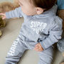 Super Cute Personalised Hooded All In One For Baby, thumbnail 2 of 3