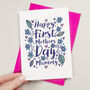 Happy First Mothers Day Mummy Card, thumbnail 3 of 3