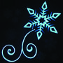 Make Your Own El Neon Sign Snowflake, thumbnail 1 of 3