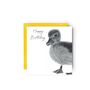 Adorable Duckling Happy Birthday Card, thumbnail 1 of 3