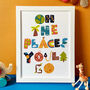 Oh The Places You'll Go 'Dr Seuss' Quote, thumbnail 1 of 8