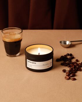 Roasted Coffee Candle | Coffee Beans + Cocoa + Cream, 2 of 2