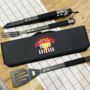 Personalised Super Griller BBQ Tool Set, thumbnail 1 of 3