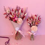 Valentines Dried Flower Bouquet, thumbnail 3 of 10