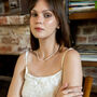 Natural Freshwater Real Seed Pearl Strand Necklace, thumbnail 4 of 5